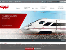 Tablet Screenshot of caf.net